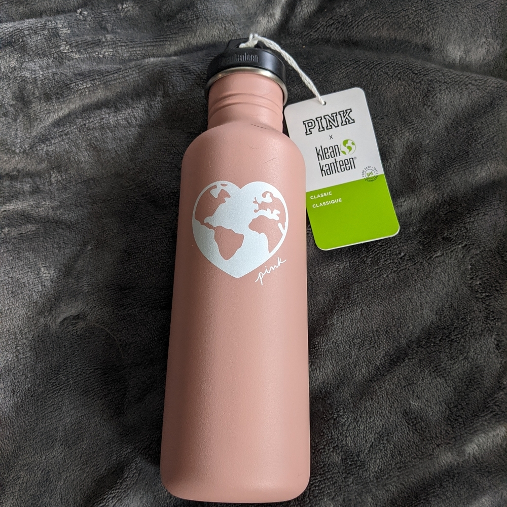 PINK Klean Kanteen classic water bottle